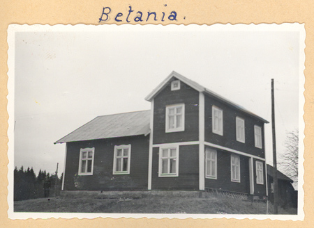 Baptisternas Betania på 1950-talet 