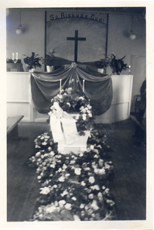 1Gustav Berggrens begravningsgudstjänst i Betania 1951 