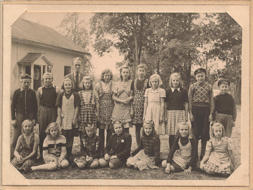 Gammelbo Skola cirka 1948
